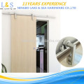 China factory slicing barn door hardware / aluminum sliding door track and wheels